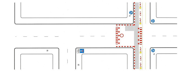 Vollsperrung auf innterörtlichen Straßen