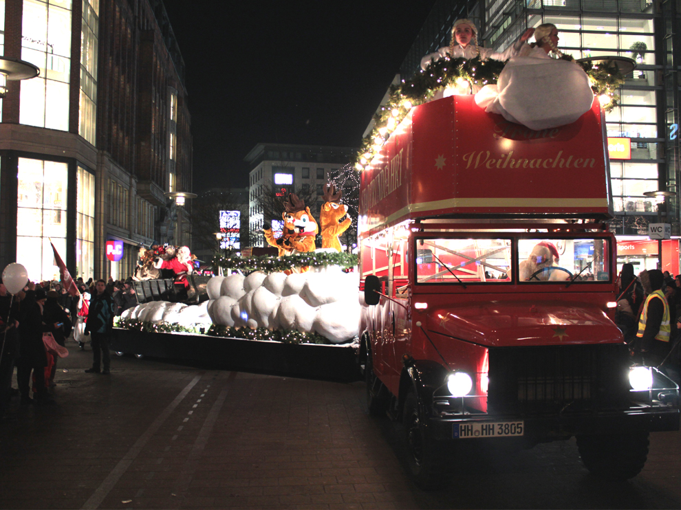 Kunde: Roncalli Markt - Weihnachtsparade Kunde: Roncalli Markt - Weihnachtsparade