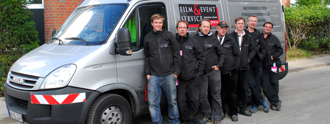 Film & Event Service steht Ihnen mit einem kompetenten Team zur Verfügung.